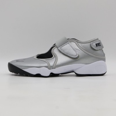 HM5737-003 Nike Air Rift Leather Metallic Silver (Women's) | eBay