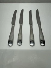 Towle Continental Hammersmith Stainless 18/10 Dinner Knife China 4pc Set 9 3/8”