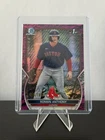 2023 Bowman Chrome Prospects Roman Anthony #BCP-71 Fuchsia Refractor /199 (RC)