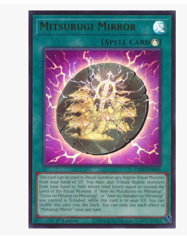 x3 Mitsurugi Mirror - L26D-ENM16 - Ultra Rare YuGiOh