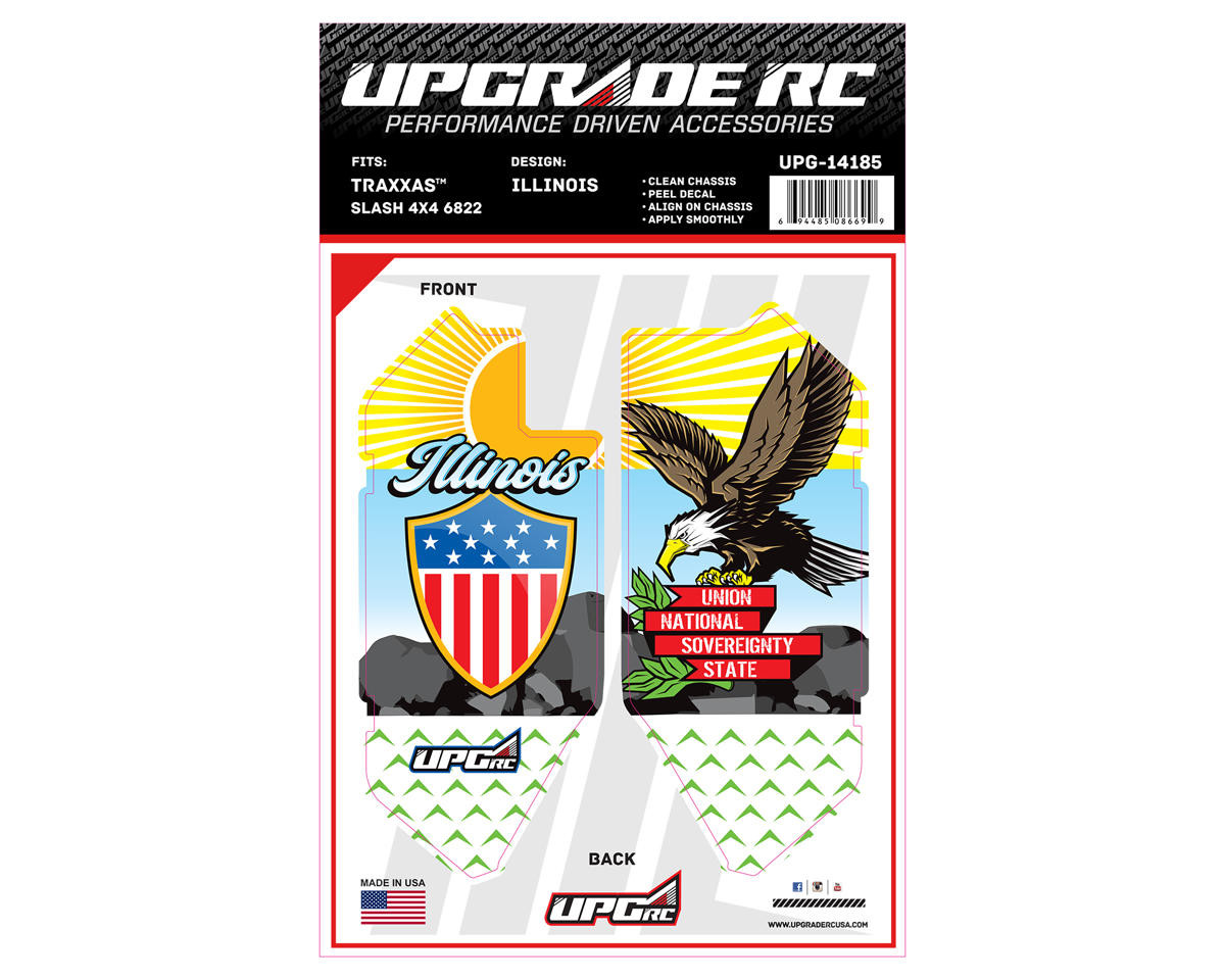 UpGrade RC Chassis Protector for Traxxas® Slash® 4x4 (Illinois) (1) [UPG-14185]