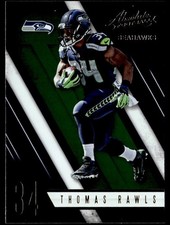 2016 Panini Absolute Thomas Rawls Seattle Seahawks #78