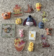 15x Mixed Winnie The Pooh Flatback Cabochons.