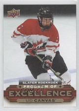 2015-16 Upper Deck UD Canvas Program of Excellence Slater Koekkoek #C262 ar6