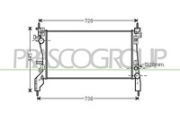 KüHler WasserküHler FüR Fiat Fiorino Kasten/Kombi 1.3 D Multijet Qubo