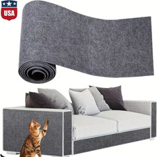 Trimmable Cat Scratching Mat Self Adhesive Furniture Protector Carpet Pad Sofa