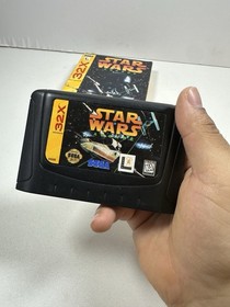 SEGA 32x STAR WARS Arcade 1994 CIB Original Game w/Booklet