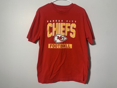 NFL Kansas City Chiefs Red Football Shirt Size L