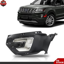 For 2016-2017 Ford Explorer Fog Light Lamp Assy Wbezel Halogen Driver Left Side For 2016-2017 Ford Explorer Fog Light Lamp Assy Wbezel Halogen Driver Left Side