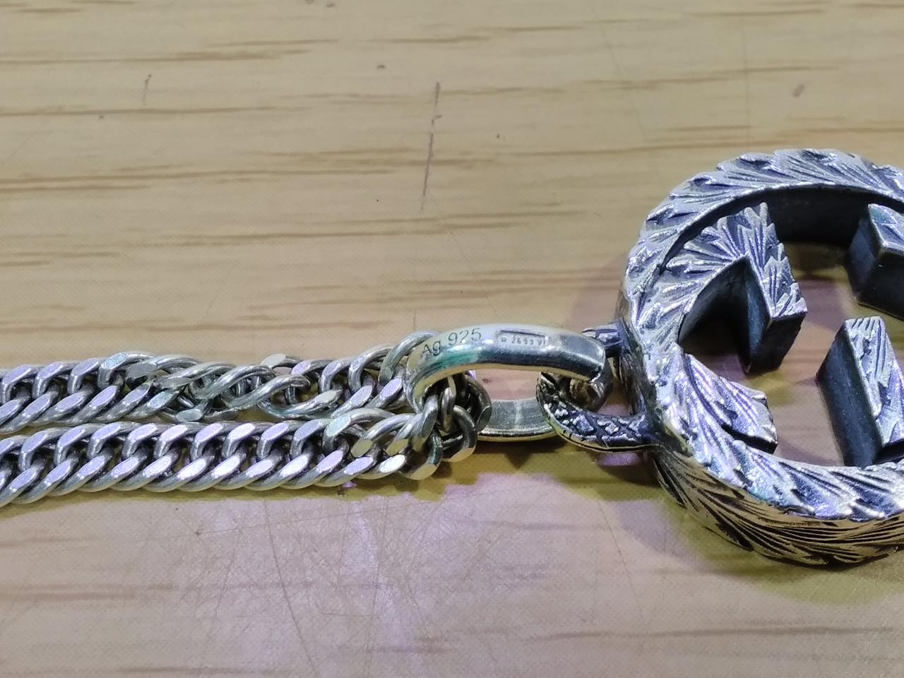 GUCCI interlocking G necklace - image 3