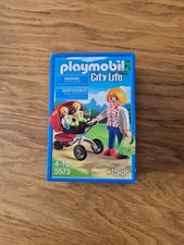 Playmobil City Life 5573 - Maman avec jumeaux et landau - Neuf Scellé