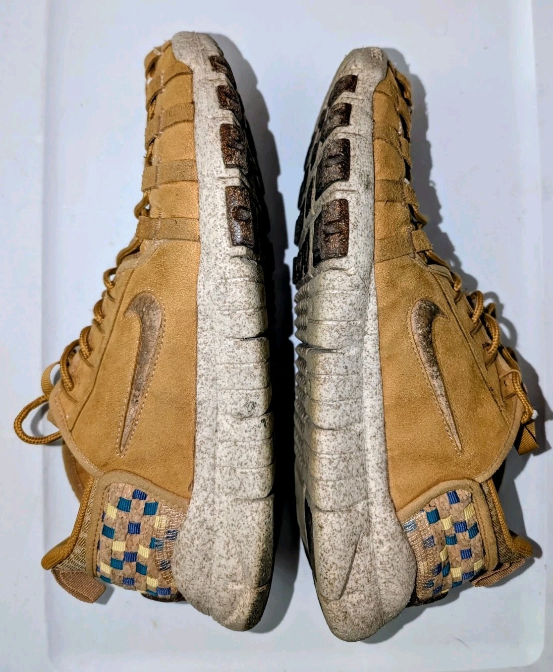 Nike N7 Free Crater Trail Moccasin Wheat  - Men’s US 11 Shoes DM3256-700