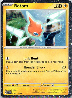 Rotom - Miscellaneous Cards & Products 070/198 Promo (NM) Cosmos Holo