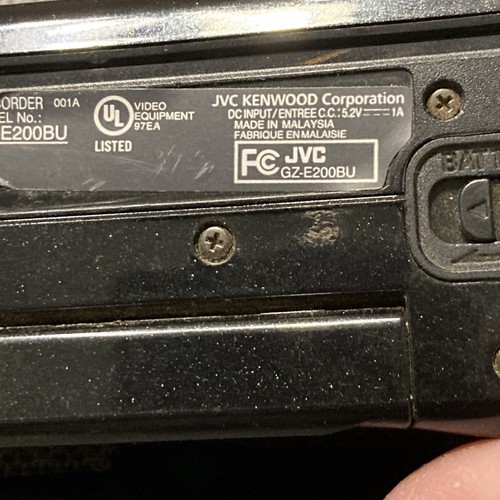 JVC GZ-E200BU Everio Mini Camcorder, Digital Camera | Great Condition TESTED - Picture 13 of 23