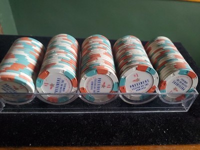 100 Paulson President Casino on the Admiral $1 Casino Chips St. Louis, Missouri 