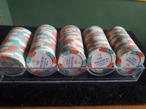 100 Paulson President Casino on the Admiral $1 Casino Chips St. Louis, Missouri