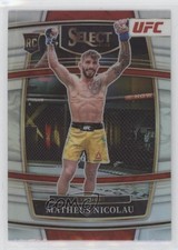 2022 Panini Select UFC Concourse Silver Prizm Matheus Nicolau #83 09wc