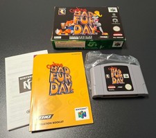 ebay® Auktion 398274640885 | Conker's Bad Fur Day (N64, deutsche Version, PAL, OVP), Sammler, Nintendo 64 Thumbnail of ebay® auction 398274640885 | Conker's Bad Fur Day (N64, deutsche Version, PAL, OVP), Sammler, Nintendo 64