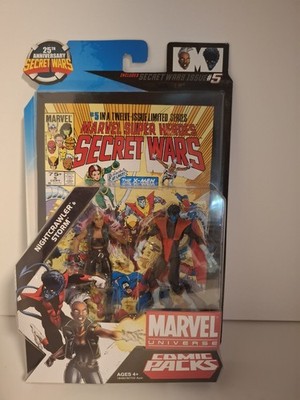 Marvel Universe - Nightcrawler & Storm - Comic Pack #12 - Hasbro - OVP - Nr. 5