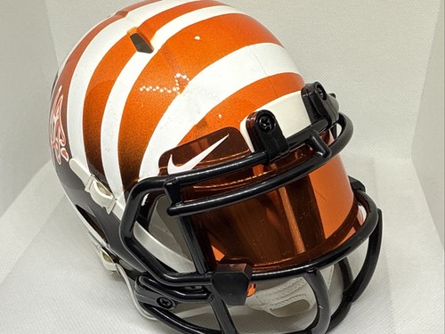 Joe Burrow Signed Custom Paint Helmet Fanatics COA Bengals One Of A Kind 🔥 - Picture 21 of 23