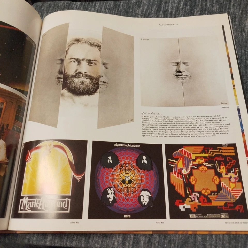 Various Artists: Harvest Festival 5CD Box & Book A History of Harvest Label - Bild 4 von 4