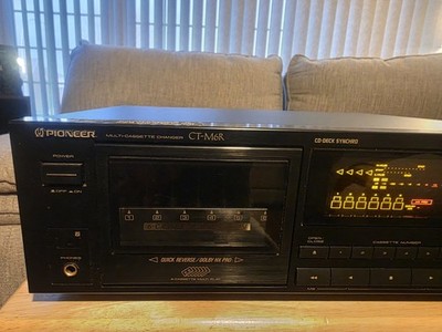 Pioneer CT-M6R Multi Cassette Changer Tape Deck (FOR PARTS/REPAIR