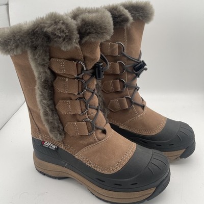Baffin Chloe Waterproof Insulated Snow Womens Brown Winter Boots Size 6