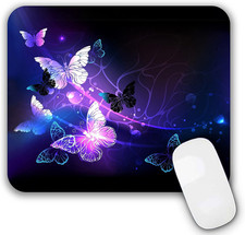 Mouse Pad, Gaming Mouse Pad, Non-Slip Rubber Base Mouse Mat with Designs for Lap