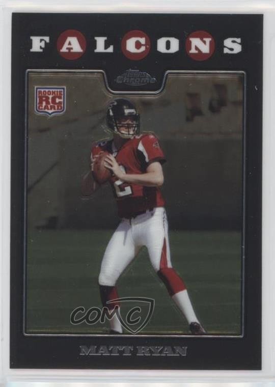 2008 Topps Chrome Matt Ryan #TC166 fm1