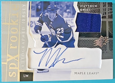 2023-24 Matthew Knies SPX Autographed Jersey Rookie Auto RC /99