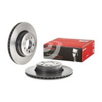 2X Brembo Bremsscheiben 345Mm InnenbelÜFtet Hinten Passend FÜR BMW 7