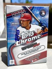 2025 TOPPS CHROME UPDATE VALUE BLASTER BOX MLB Baseball Brand New 28 cards
