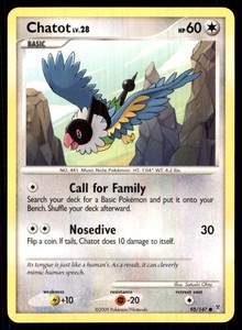 2009 Platinum - Supreme Victors Chatot Basic/Common #95