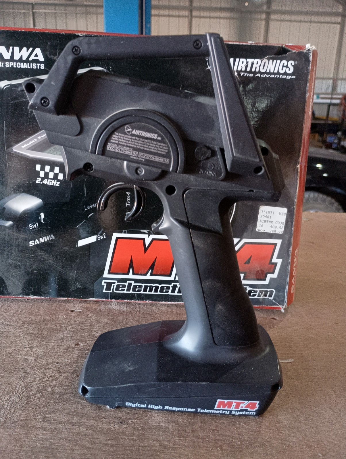 Airtronics MT-4 Transmitter RC Radio Control Controller 