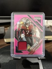 Panini Prizm Premier Jerseys Pink Prizm Bucky Irving Buccaneers 2025 NFL Card