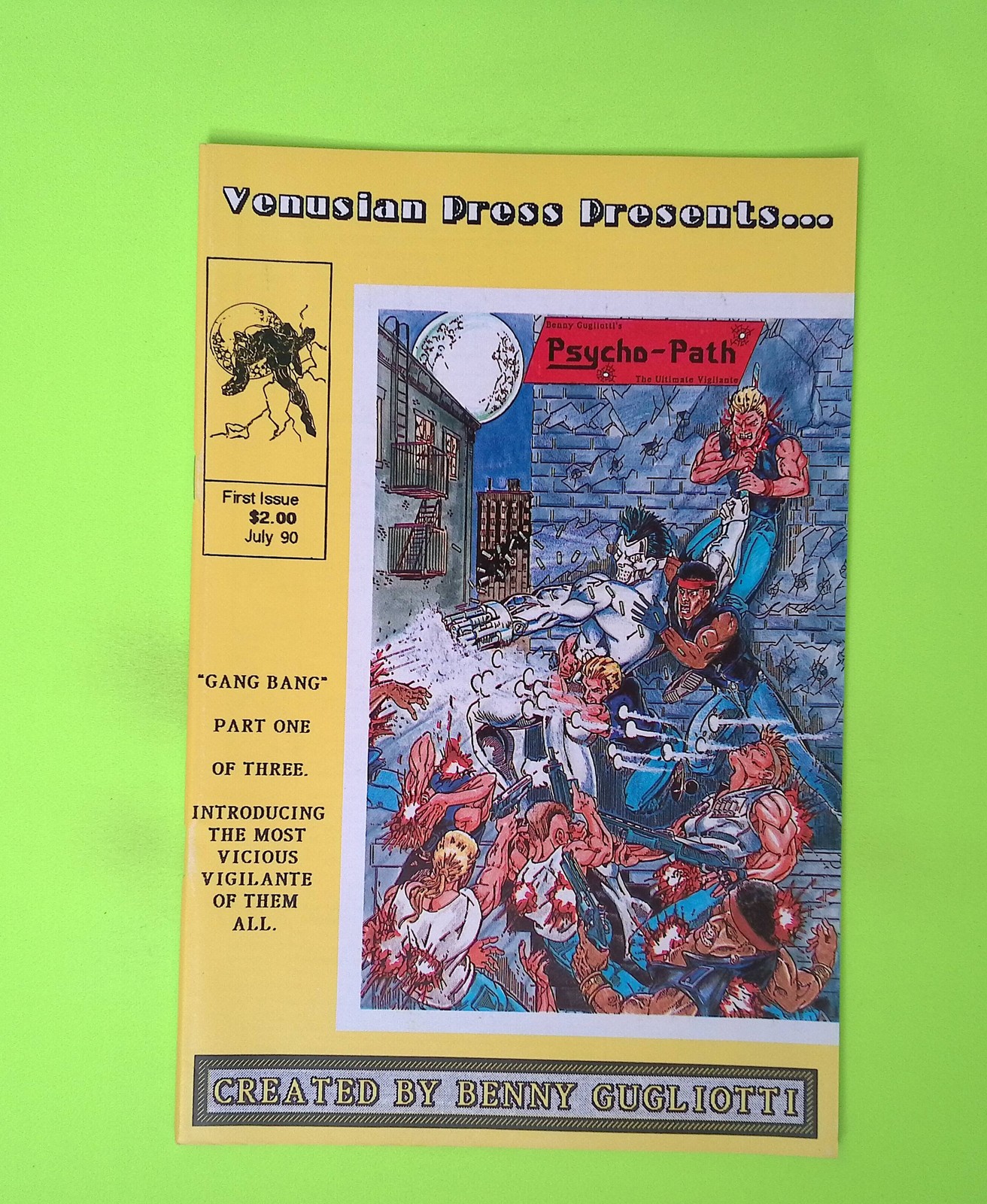 Psycho-Path #1 1990 Venusian Press 8.0 Comic Book X133-172