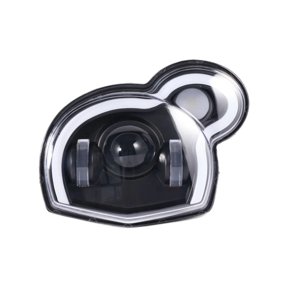 LED Headlight Assembly Hi/Lo Beam For BMW G650GS Sertao 2009-16 F650GS 2000-2007 - Image 2 of 4