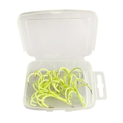 5/10pcs Quadruple Fishing Hooks High Carbon Steel Reinforced Anchors Hook