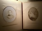 Antique 19th Century Leather Embossed Cabinet Card and CDV Photo Album — photo 7