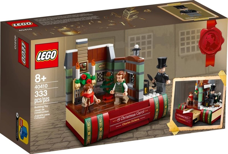 Lego Charles Dickens Tribute 40410 Retired Limited Edition GWP New Sealed 2020