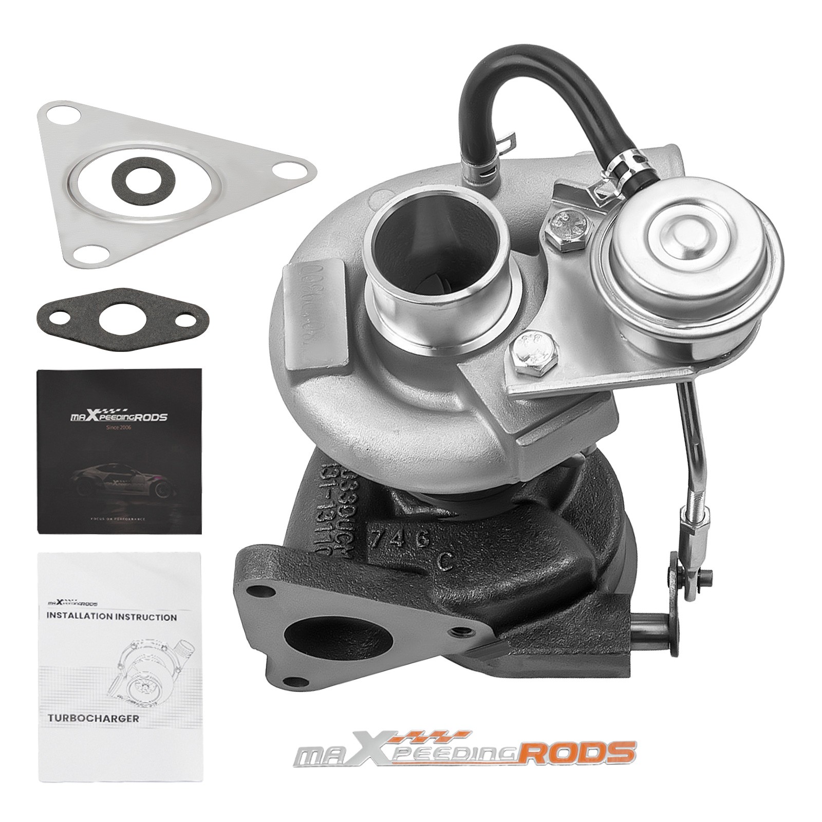 Diesel Turbocharger for Fiat Ducato III 2.2 100 Multijet 74KW 2006- 0375K7