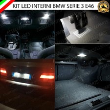 KIT LED INTERNI BMW SERIE 3 E39 CONVERSIONE COMPLETA + LED TARGA 6000K CANBUS