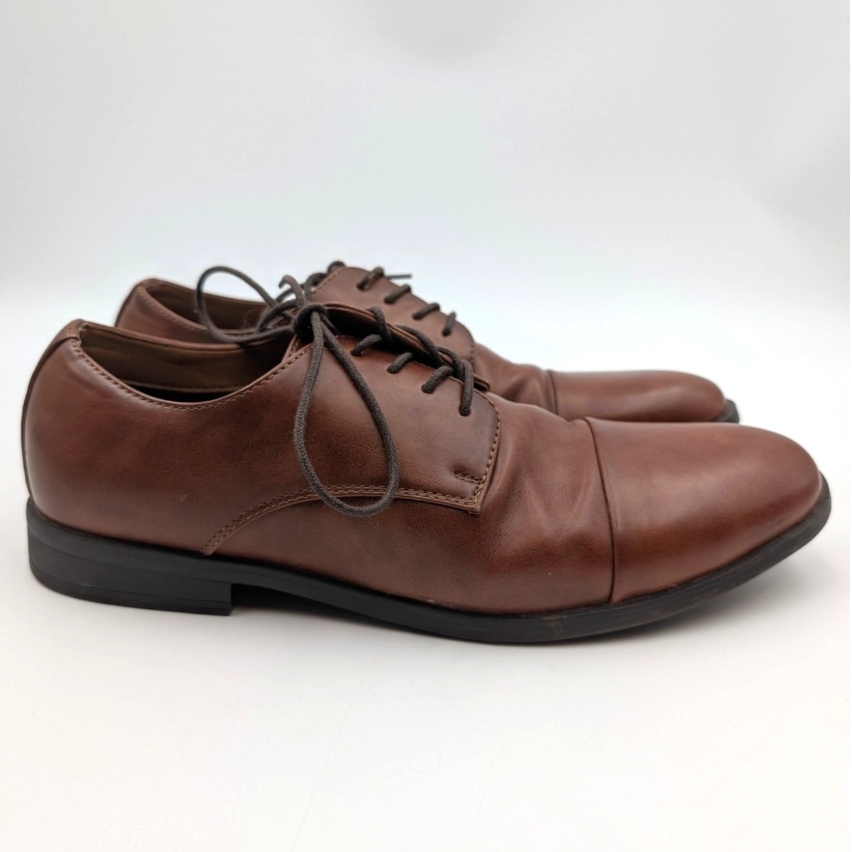 SAOLA Scarpe formali uomo Call It Spring Derby in pelle stringate marrone taglia US9 EU42