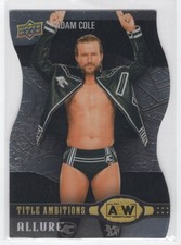 2022 Upper Deck Allure AEW Title Ambitions Adam Cole #TA-26