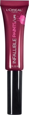 L'Oreal 2-Pack Infallible Lip Paints 326 Sultry Sangria 0.27 fl oz