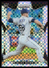 2019 Panini Prizm Prizms Power Plaid #220 Jalen Beeks /75 - BB