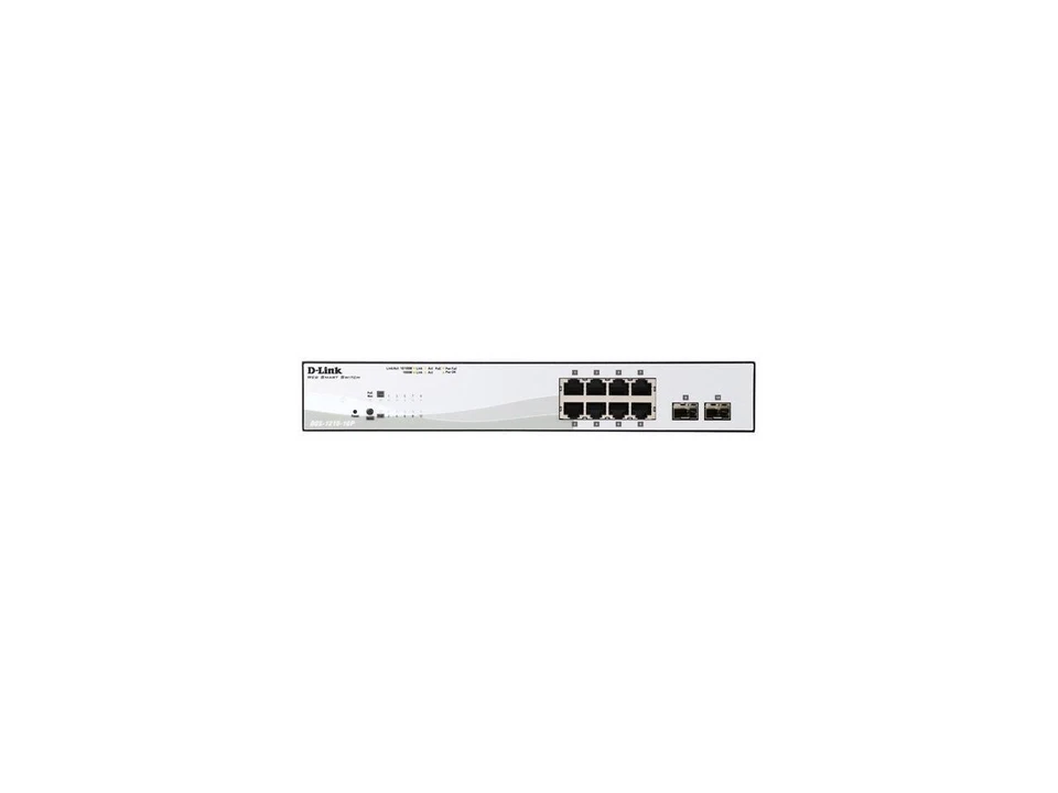 D-Link 10-Port Gigabit Smart Managed PoE+ Switch | 8 PoE+ Ports (65W) + 2 - Image 4 of 4