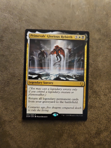 2018 Dominaria Primevals' Glorious Rebirth Expansion/Rare #201 - Picture 1 of 2