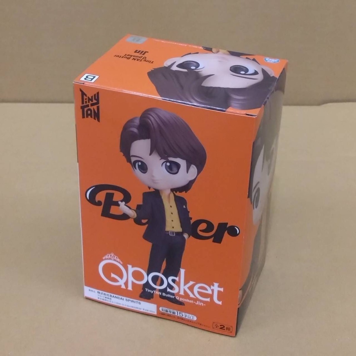 タイニータン Qposket Bカラー　6種セット Tiny TAN タイニータン BTS Qposket butter フィギュア Bカラー