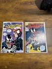 The Amazing Spider-Man #347 & Web Of Spiderman 25 - Marvel Comics May 1991